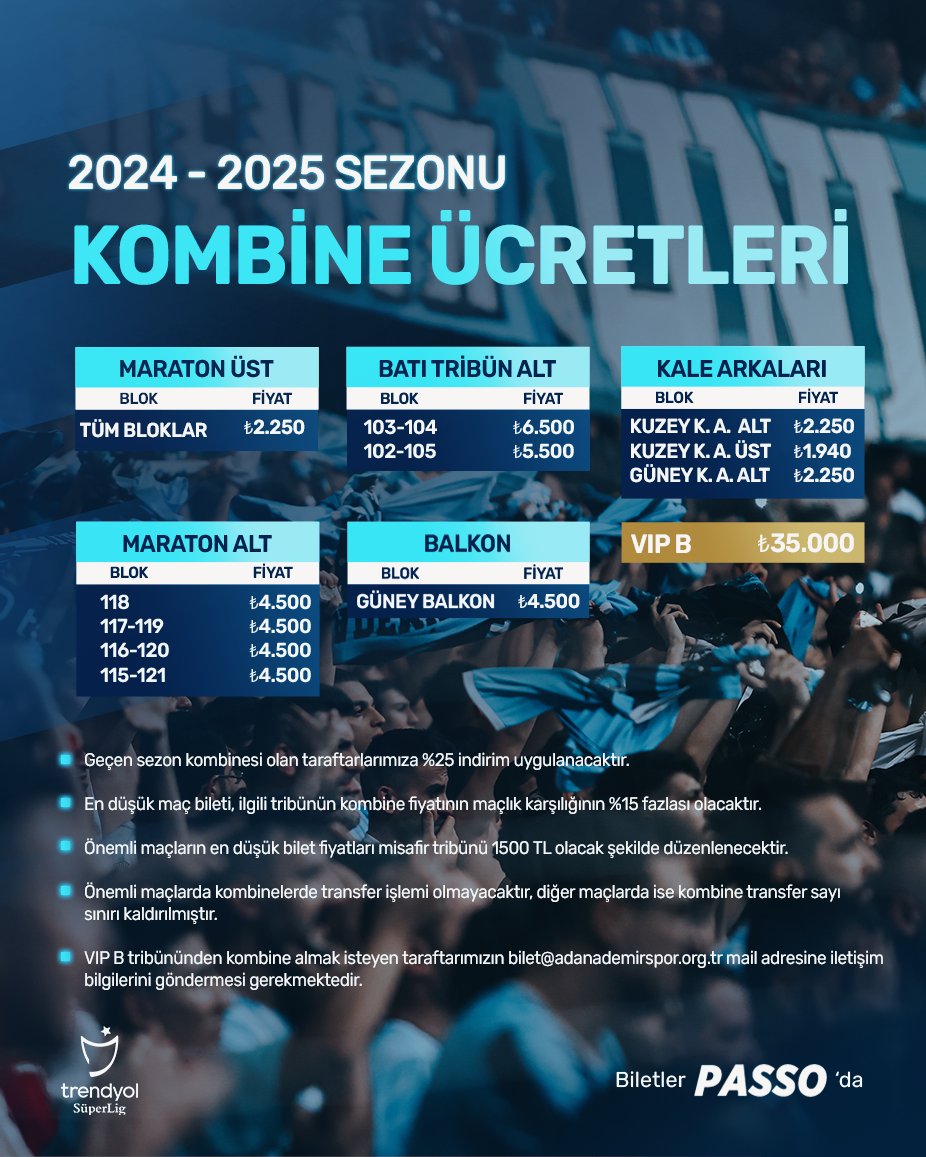 Adana Demirspor Kombine