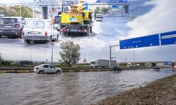 Başkentte Sağanak Yağış Hayatı Felç Etti! Yağış Sonrası Yollar Göle Döndü